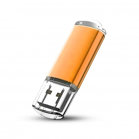 More about 1GB USB 2.0 Stick Flash USB Drive Kompakt USB Flashdrive Speicherstick Memorystick Farbe: Orange