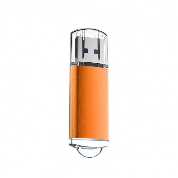 1GB USB 2.0 Stick Flash USB Drive Kompakt USB Flashdrive Speicherstick Memorystick Farbe: Orange