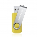 32GB USB 2.0 Stick Flash USB Drive Swivel USB Flashdrive Speicherstick Memorystick Farbe: Gelb