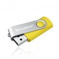 32GB USB 2.0 Stick Flash USB Drive Swivel USB Flashdrive Speicherstick Memorystick Farbe: Gelb