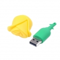 Rose Form usb u Festplatte Flash Memory Stick für PC Computer gelb 4GB