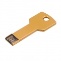 Creative Key Shape USB Flash Drive Memory Stick U Disk für Notebook Desktop PC Gelb 4G