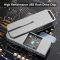 USB2.0-Flash-Laufwerk – USB-Stick, Hochgeschwindigkeits-USB-Laufwerk, wasserdichter Jump-Drive-Stick 128GB