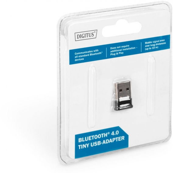 DIGITUS Bluetooth 4.0 + EDR Tiny USB 2.0 Adapter Klasse 2