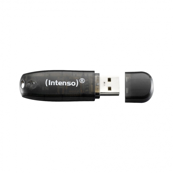 Intenso USB  Rainbow Line - 16 GB, Schwarz