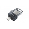 SanDisk Ultra Dual USB Drive 3.0 32GB, Farbe: Silber