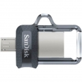 SanDisk Ultra Dual USB Drive 3.0 32GB, Farbe: Silber