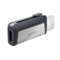 SanDisk Ultra Dual USB 256 GB - 256 GB - USB Type-A / Micro-USB - 3.2 Gen 1 (3.1 Gen 1) - 150 MB/s - Dia - Schwarz