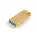 VERBATIM USB 3.0 Drive 64GB Metal Executive, gold