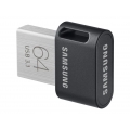 Samsung MUF-64AB, 64 GB, USB Typ-A, 3.2 Gen 1 (3.1 Gen 1), Drehring, 3,1 g, Schwarz, Edelstahl