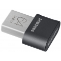 Samsung MUF-64AB, 64 GB, USB Typ-A, 3.2 Gen 1 (3.1 Gen 1), Drehring, 3,1 g, Schwarz, Edelstahl