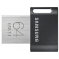 Samsung MUF-64AB, 64 GB, USB Typ-A, 3.2 Gen 1 (3.1 Gen 1), Drehring, 3,1 g, Schwarz, Edelstahl