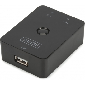 More about DIGITUS USB 2.0 Sharing Switch 2-fach Farbe: schwarz