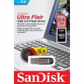 Sandisk ULTRA FLAIR USB-Stick 64 GB USB Typ-A 3.2 Gen 1 (3.1 Gen 1) Schwarz, Silber