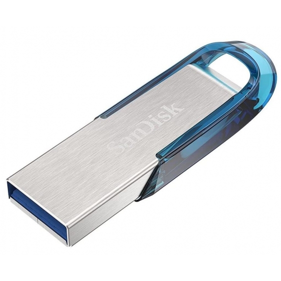 Sandisk Ultra Flair USB stick 128 GB USB Type-A 3.2 Gen 1 (3.1 Gen 1) Blue, Silver