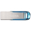 Sandisk Ultra Flair USB stick 128 GB USB Type-A 3.2 Gen 1 (3.1 Gen 1) Blue, Silver