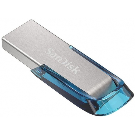 Sandisk Ultra Flair USB stick 128 GB USB Type-A 3.2 Gen 1 (3.1 Gen 1) Blue, Silver