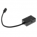 Micro USB Male auf Mikro USB Female OTG Adapter , Micro USB 2.0 auf USB OTG Adapter Kabel - Schwarz