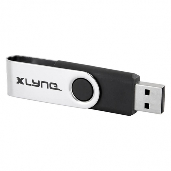 xlyne 177534-2 USB-Stick 128 GB USB Typ-A 3.0 Schwarz, Silber