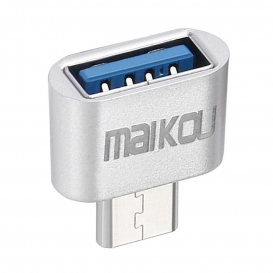 More about Universal USB 3.0 zu USB-C Adapter OTG Stecker Konverter für Handys Laptops (Silber)