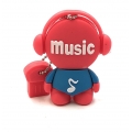 Onwomania Music Man Musik Rot Funny USB Stick 8 GB USB 3.0