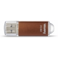 Hama USB 3.0 Speicherstick FlashPen, 64 GB, Farbe: Braun