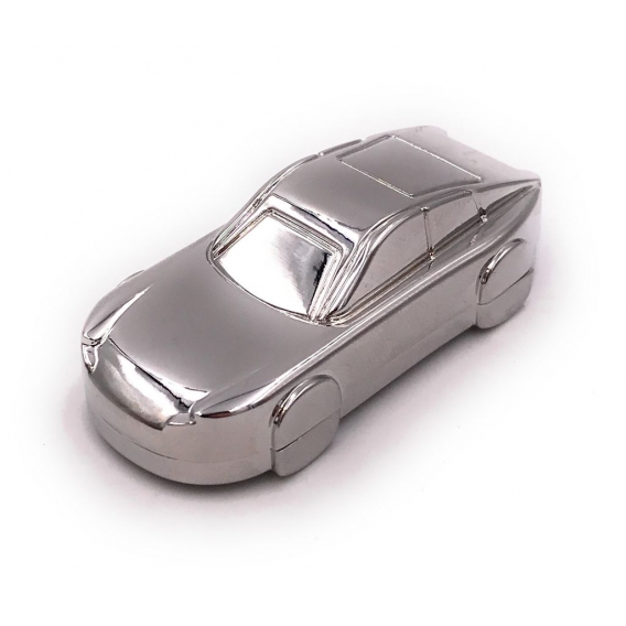 Onwomania Sportwagen Car Auto Silber USB Stick in Alu Geschenkbox 64 GB USB 2.0