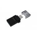 Kingston Technology DataTraveler microDuo3 G2, 64 GB, USB Type-A / Micro-USB, 3.2 Gen 1 (3.1 Gen 1), andere, 1,7 g, Schwarz