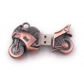 Onwomania Motorrad Kraftrad Krad bronze USB Stick in Alu Geschenkbox 32 GB USB 2.0