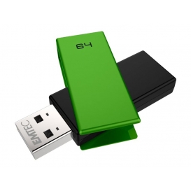 More about EMTEC USB-Stick 64 GB C350  USB 2.0 Brick Green