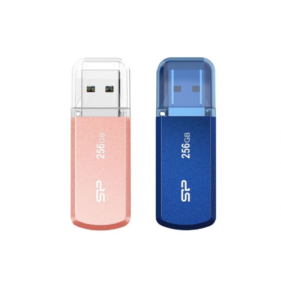 Silicon Power Helios 202, 64 GB, USB Typ-A, 3.2 Gen 1 (3.1 Gen 1), Kappe, 10 g, Blau