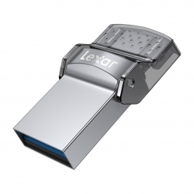 More about Lexar OTG JumpDrive D35c 64GB Dual Type-C Type-A USB 3.0