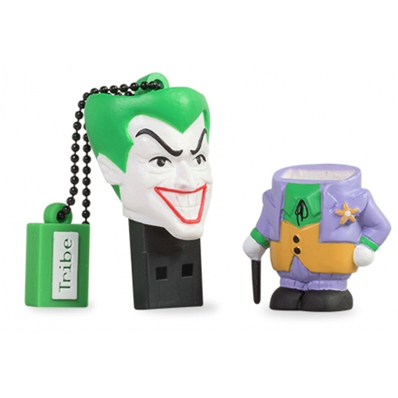 USB Stick 16GB (DC Comic Joker) Flash Drive Speicher Batman Gotham City Schlüsselanhänger