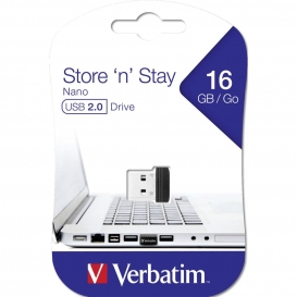 More about Verbatim Store `n` Stay USB Drive - USB-Flash-Laufwerk - 16 GB - USB 2.0 - Schwarz