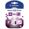 Verbatim Store `n` Stay USB Drive - USB-Flash-Laufwerk - 16 GB - USB 2.0 - Schwarz