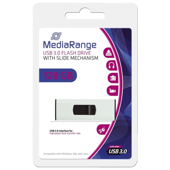 Mediarange USB-Stick MR918, USB 3.0, 128 GB