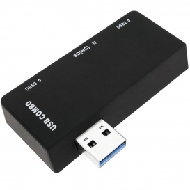 More about BeMatik - USB 3.0 Hub und Kartenleser Speicherkarte SD MicroSD MMC und RS 5 Gbps