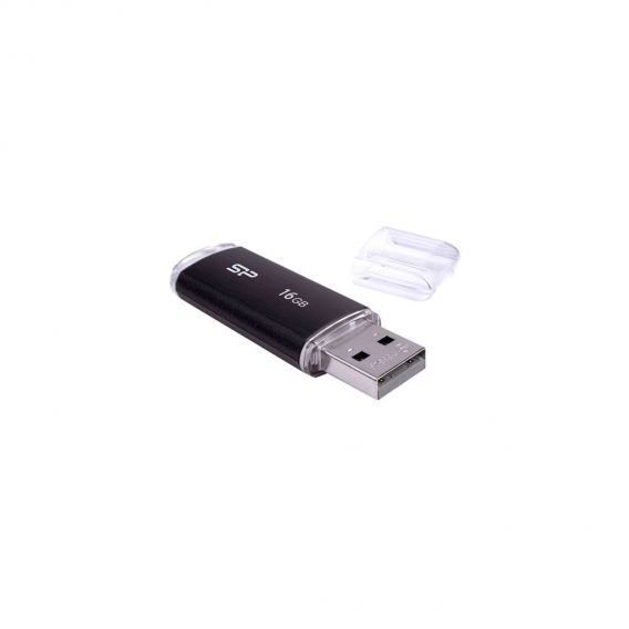 Silicon Power USB 2.0 Stick schwarz 16GB