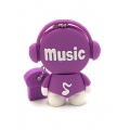 Onwomania Music Man Musik Lila Funny USB Stick 8 GB USB 3.0