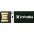 Verbatim Clip-it, 16 GB, USB Typ-A, 2.0, 10 MB/s, Ohne Deckel, Schwarz