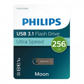 More about Philips USB-Stick Moon Edition Aluminium USB 3.1 Laufwerk 256 GB Speicherkapazität