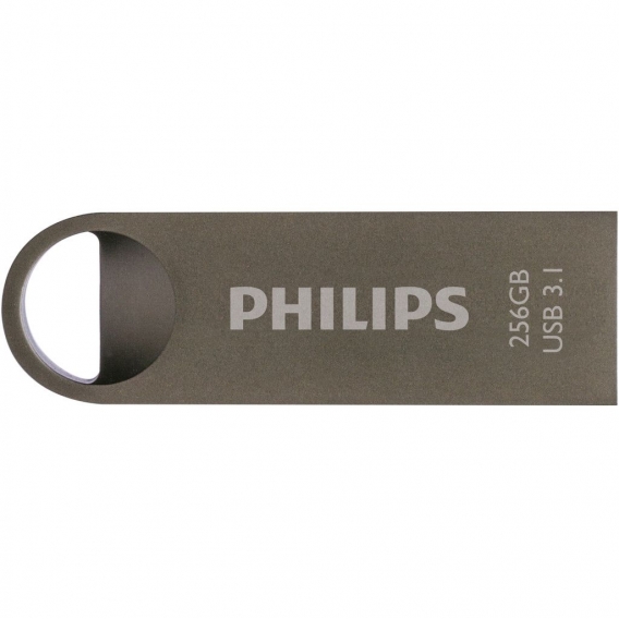 Philips USB-Stick Moon Edition Aluminium USB 3.1 Laufwerk 256 GB Speicherkapazität