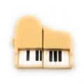 Onwomania Klavier Flügel Piano in Weiß Funny USB Stick 16 GB USB 2.0