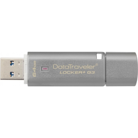 Kingston Technology DataTraveler Locker+ G3 64GB USB Flash Drive USB Type-A