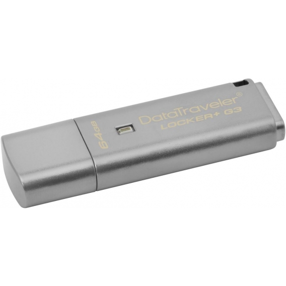 Kingston Technology DataTraveler Locker+ G3 64GB USB Flash Drive USB Type-A