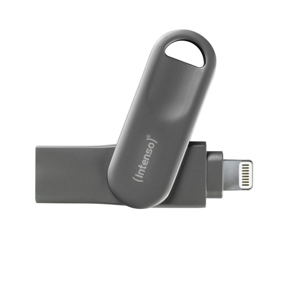 Intenso iMobile Line Pro USB 3.0 + Lightning 32 GB, Aluminium