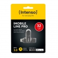 Intenso iMobile Line Pro USB 3.0 + Lightning 32 GB, Aluminium