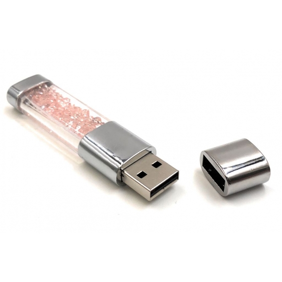 Onwomania Salz Streuer Meersalz Gadget Pink Silber Funny USB Stick 32 GB USB 2.0