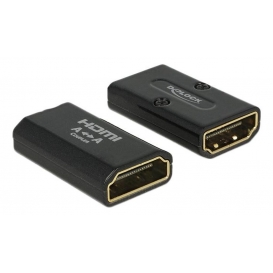 More about Delock Adapter High Speed HDMI mit Ethernet – HDMI-A Buchse ＞ HDMI-A Buchse 4K Gender Changer schwarz