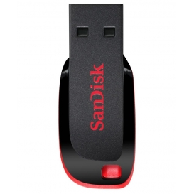 More about Sandisk Cruzer Blade USB-Stick 128 GB USB Typ-A 2.0 Schwarz, Rot